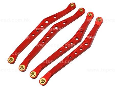 Alloy Upper Linkage (4) for Axial Ridgecrest