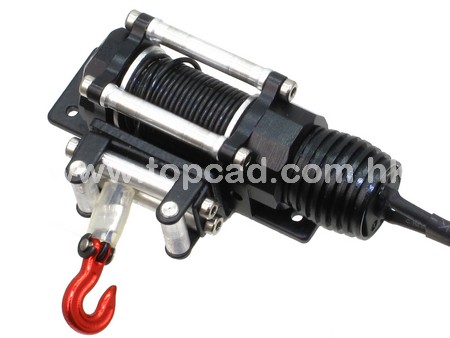 Alloy Winch for 1/10 Rock Crawler