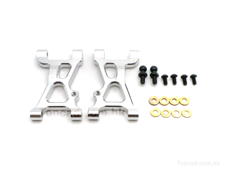 Alloy Front Lower Arm / (2) for XV-01